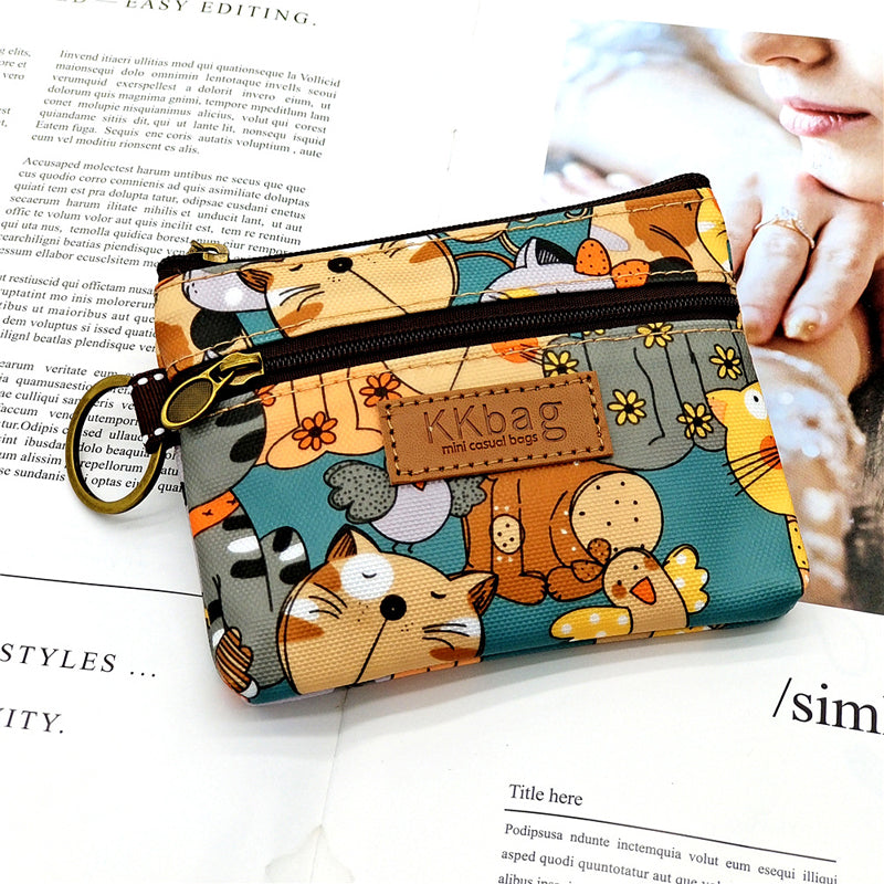 Monedero Con Diseño Animal Print