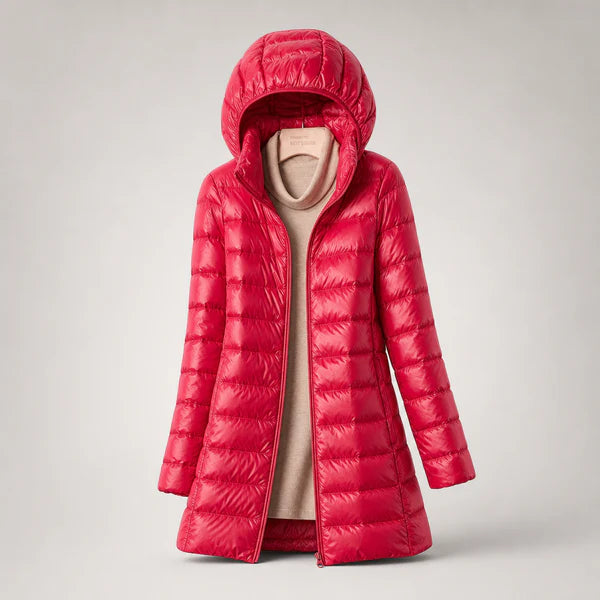 CHAQUETA DE PLUMAS ULTRALIVIANA | Ámbar