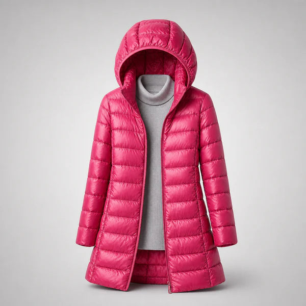 CHAQUETA DE PLUMAS ULTRALIVIANA | Ámbar