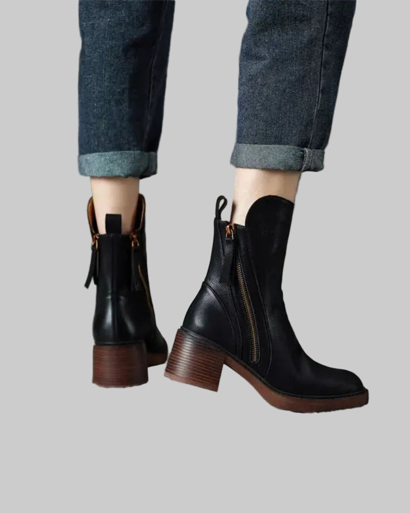GABRIELA™ | Botas elegantes de piel
