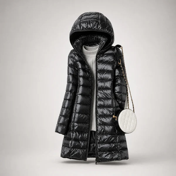 CHAQUETA DE PLUMAS ULTRALIVIANA | Ámbar