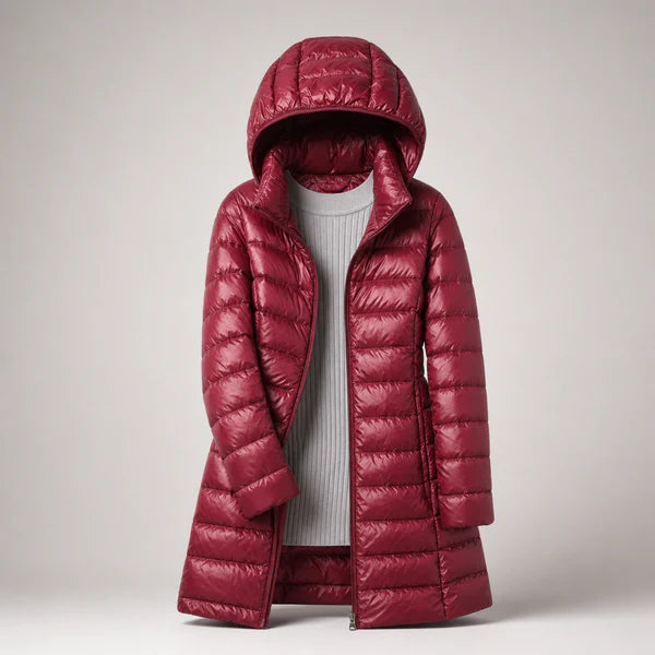CHAQUETA DE PLUMAS ULTRALIVIANA | Ámbar