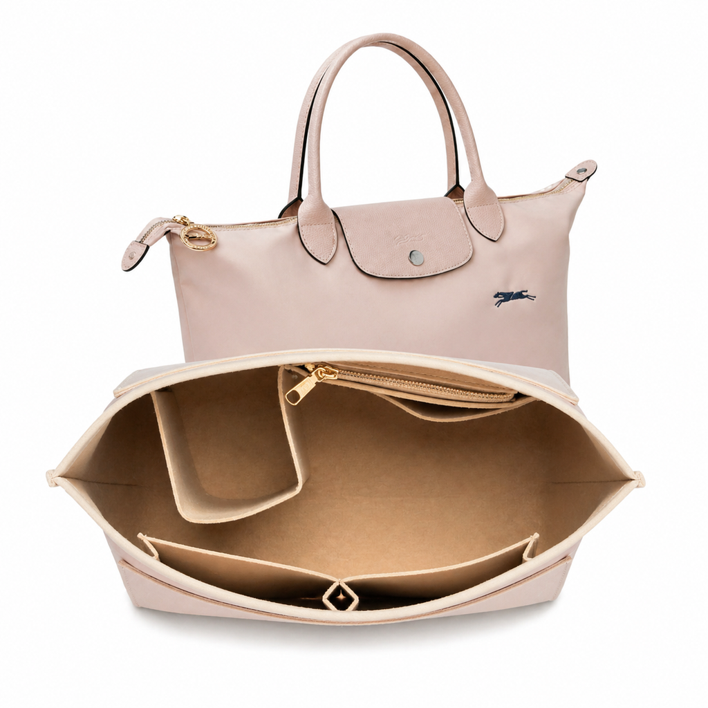 BOLSO TOTE GRANDE LONGCHAM | BEIGE CLARO