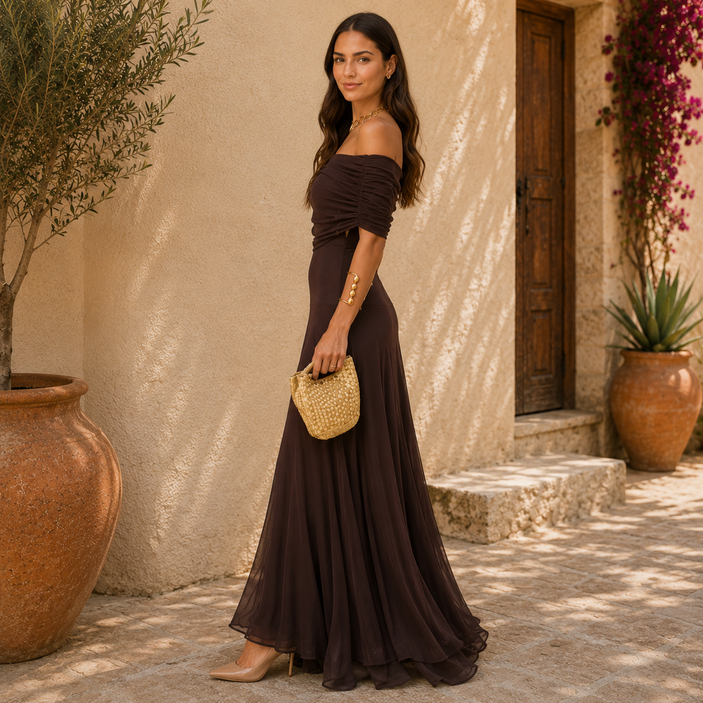 Vestido Toledo™ | Elegancia Sofisticada en Cada Detalle