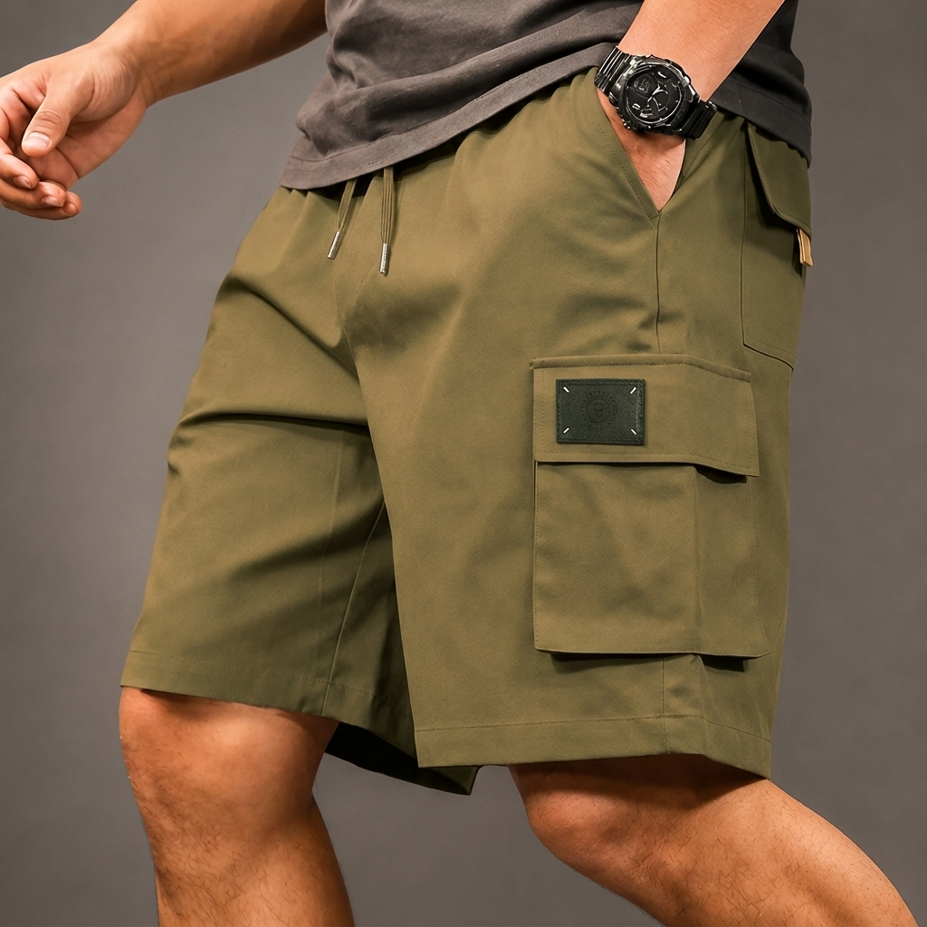 PANTALONES CORTOS CARGO CON MÚLTIPLES BOLSILLOS DE BEXWORTH