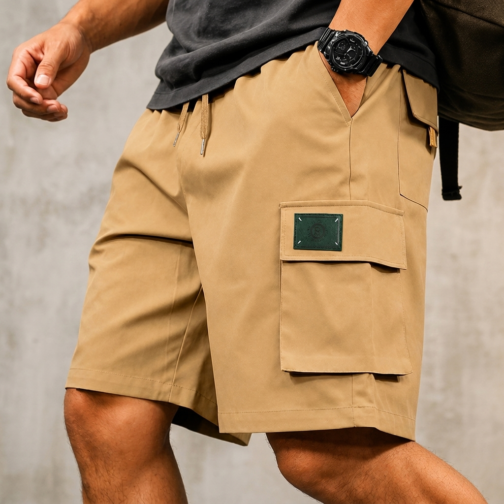 PANTALONES CORTOS CARGO CON MÚLTIPLES BOLSILLOS DE BEXWORTH