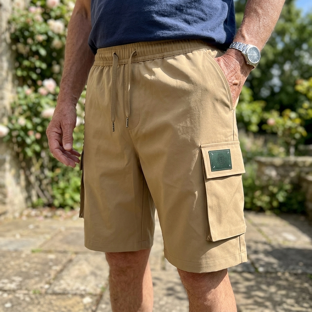PANTALONES CORTOS CARGO CON MÚLTIPLES BOLSILLOS DE BEXWORTH