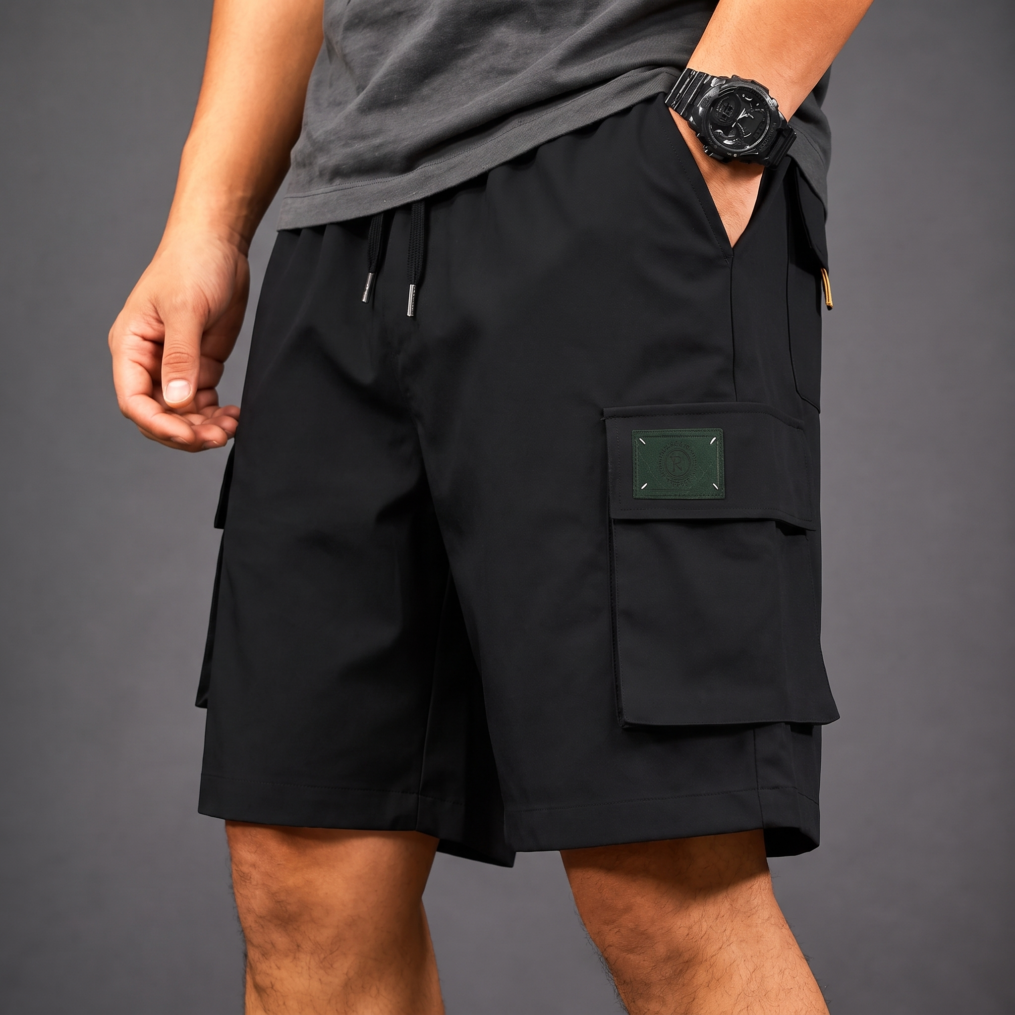 PANTALONES CORTOS CARGO CON MÚLTIPLES BOLSILLOS DE BEXWORTH