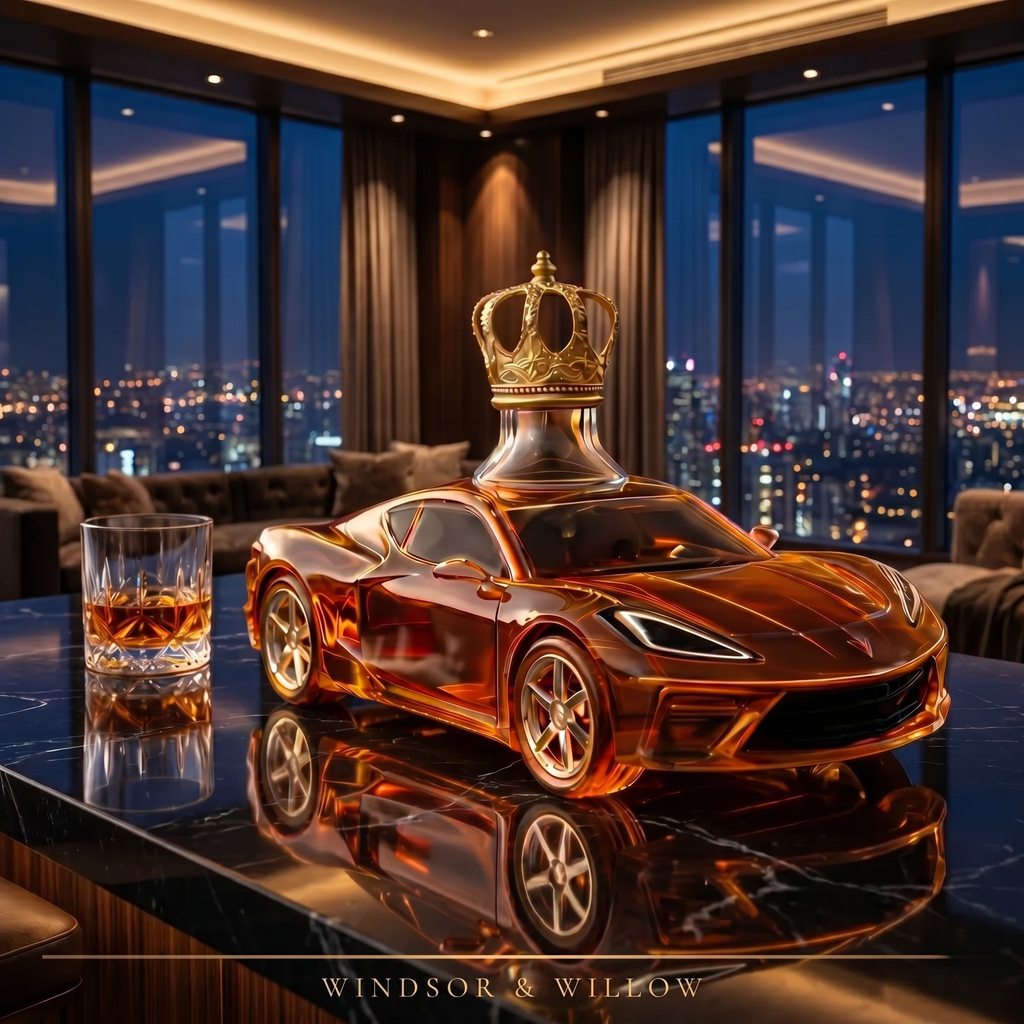 Edición Corvette - Licorera de Cristal