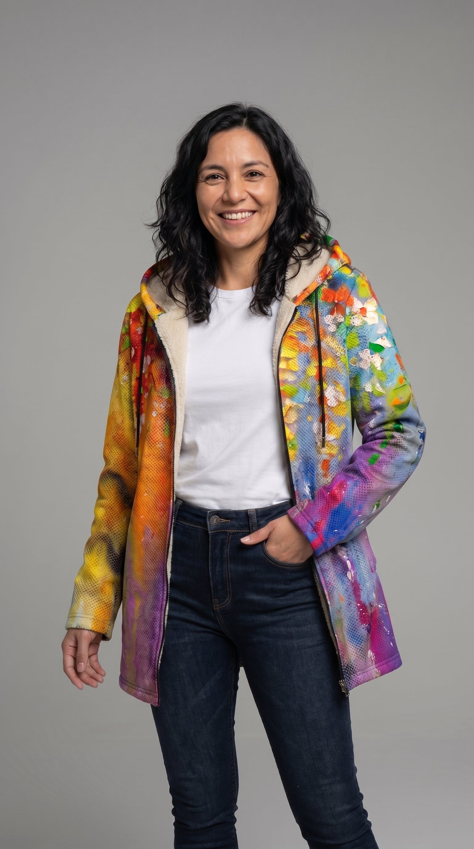 Dalila | Cárdigan de Lujo con Inspiración Artística