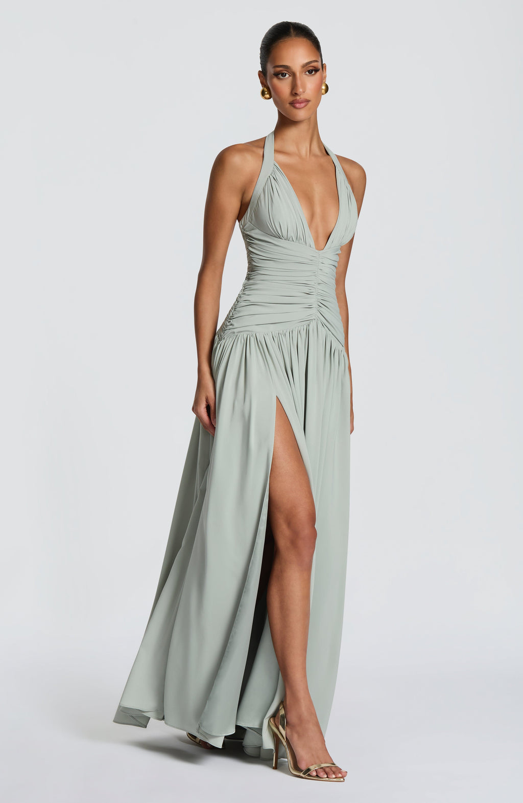 Vestido Martina™ | Elegancia fluida con escote halter