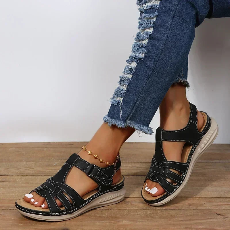 Sandalias de Cuero Vintage Kaia